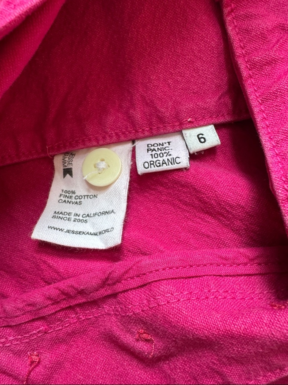 Jesse Kamm Fuchsia High-Waist sailor - Picture 3 of 6